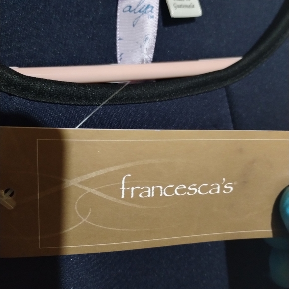 Francesca Alya dark blue dress - Picture 3 of 5